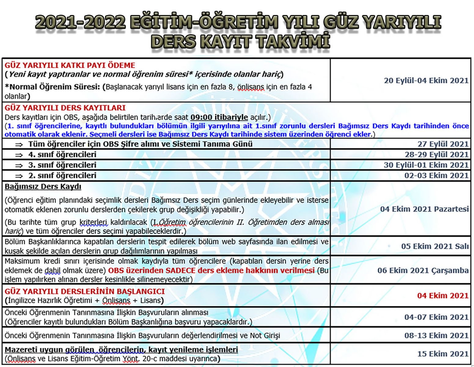 duyurular ytu ogrenci isleri daire baskanligi